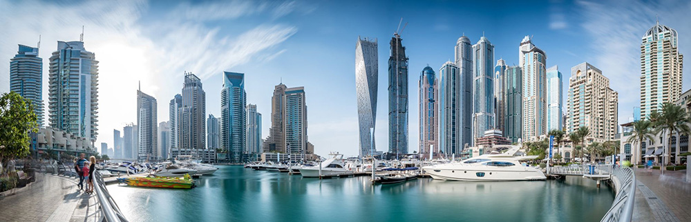 Панорама міста Дубай