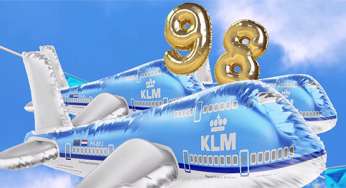 Великий розпродаж з нагоди 98-го дня народження KLM!