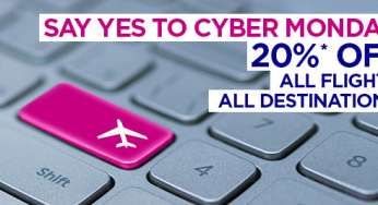 “Кіберпонеділок” у Wizz Air: знижка 20% для учасників Wizz Discount Club!