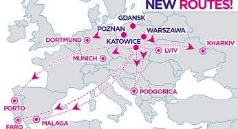 10 нових напрямків Wizz Air з Польщі!