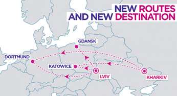Wizz Air: 5 нових напрямків з України! Зі Львова та Харкова!