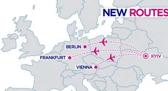 Wizz Air анонсував відкриття нових рейсів із Києва у Берлін, Відень та Франкфурт-на-Майні!