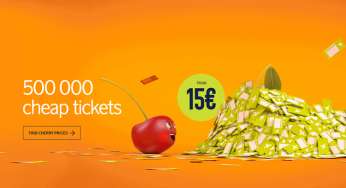 airBaltic: 500 000 авіаквитків від 15€, перельоти з України від 49€!