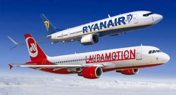 Ryanair придбала авіакомпанію LaudaMotion