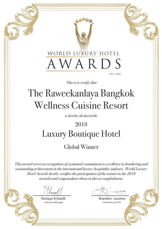 hotel award