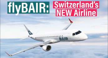 У Швейцарії починає працювати віртуальна авіакомпанія FlyBAIR!