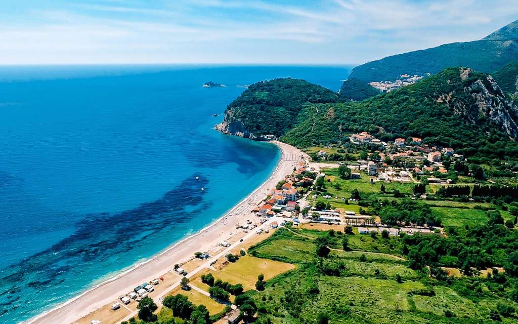 buljarica beach montenegro